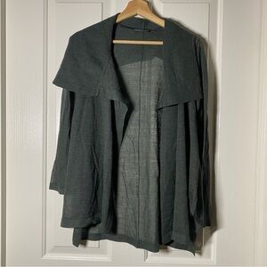 Anteprima Alpaca Blend Open Front Cardigan Lightweight Fall Size S EU 38